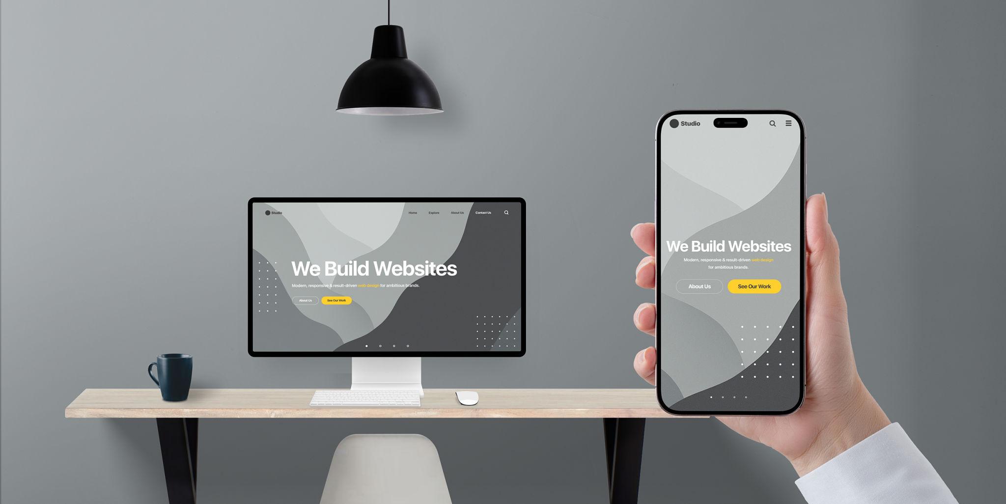 Website development for businesses